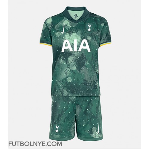 Camiseta Tottenham Hotspur Tercera Equipación para niños 2024-25 manga corta (+ pantalones cortos)